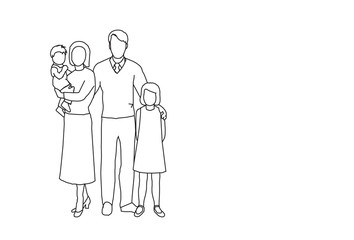 happy family vector