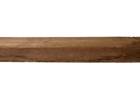 Fototapeta Isolated plank of wood.