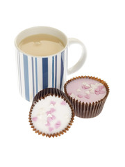 Hot Drink with Fairy Cakes