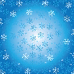 Abstract snow background