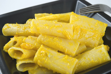 Pasta con zucca, pumpkin pasta