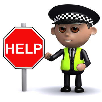 3d Police officer needs help with inquiries