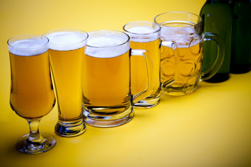 Beer collection, glass