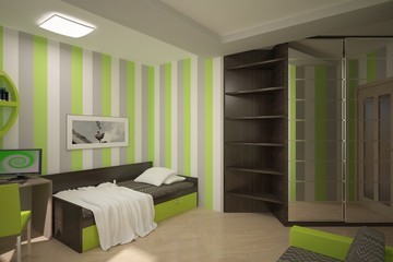 nice green children interior