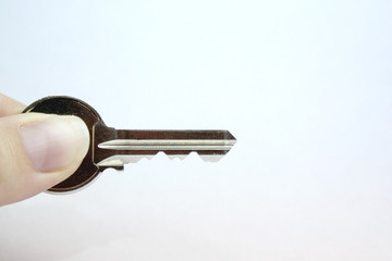 key in hand