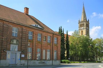 Fototapeta na wymiar Waisenhaus und Nicolaikirche