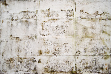 dirt white concrete wall