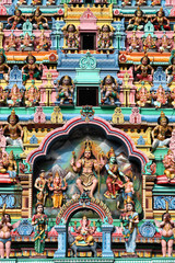 Singapore - famous Sri Veeramakaliamman temple