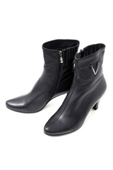 Women's black boots