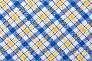 Checkered textile background