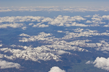 The Alps - airview