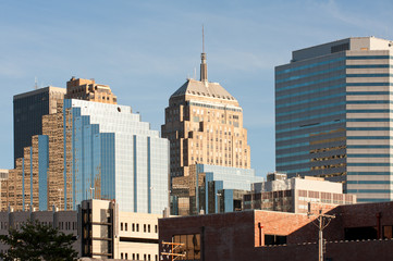 Office buildings of Oklahoma city downtown, USA