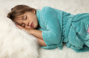 Pretty Female Child Sleeping