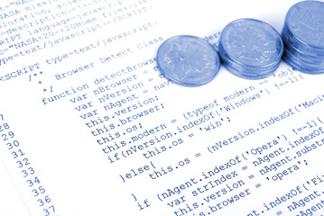 Coins on html page
