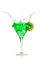 green cocktail