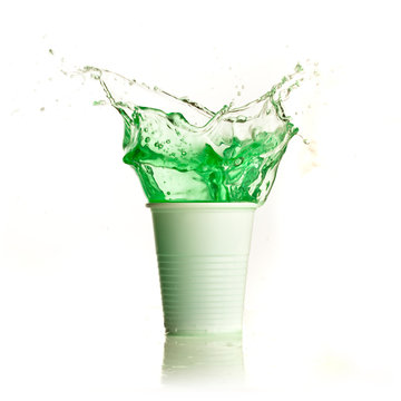 green splash