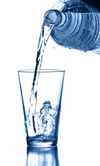pouring water