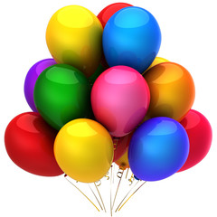 Beautiful helium balloons (Hi-Res)