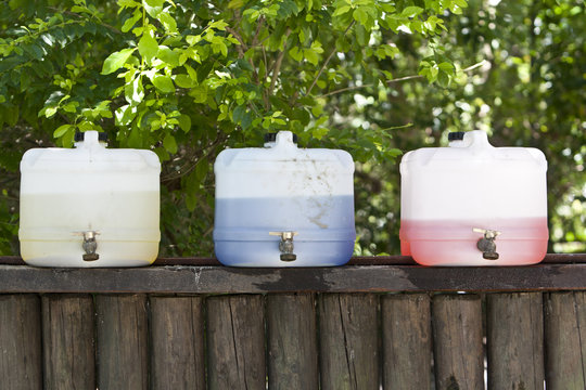 Coloured Water