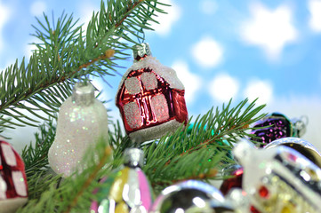 vintage christmas decoration