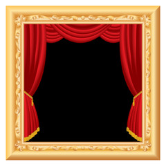 curtain frame
