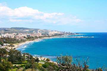 Fototapeta na wymiar Cypr krajobraz