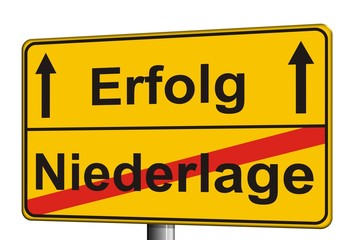 Fototapeta premium Erfolg