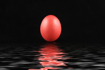 rotes Ei