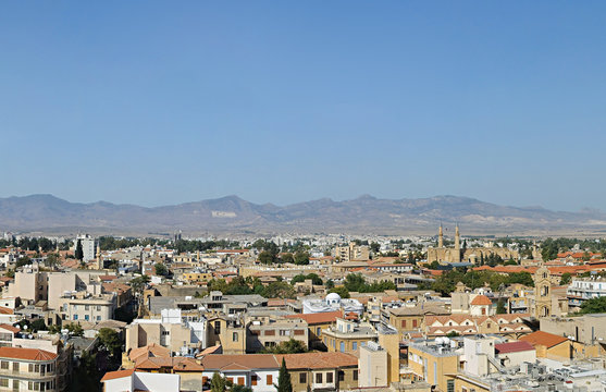 Northern Nicosia panorama