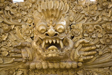 stone carving