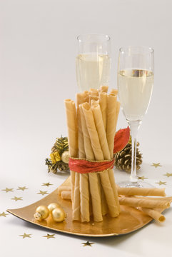 Christmas Sweet. Neules.
