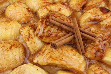 Tarte aux pommes à la cannelle