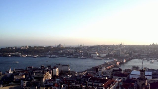 Istanbul (Ancient Peninsula) View From Galata Tower