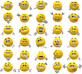 30 Emoticons