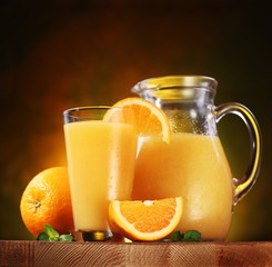 Orange juice.