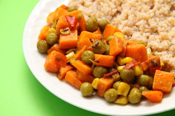 peas, carrots, corn - Healthy Eating