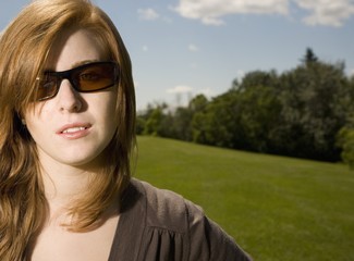 Woman With Sunglasses
