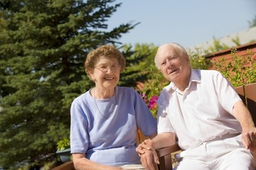 Portrait Of A Senior Couple