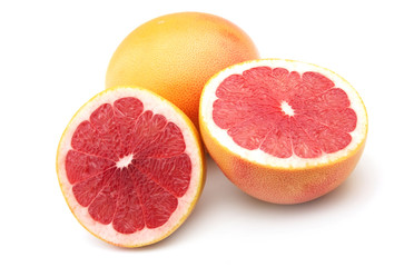 Ripe grapefruit