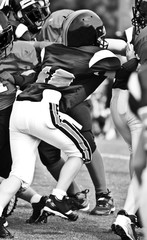 Naklejka premium Little League Football