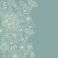 Vintage floral background