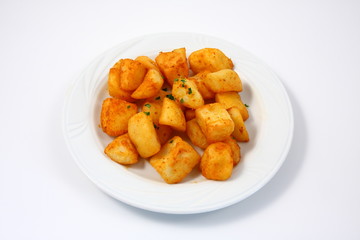 piatto di patate