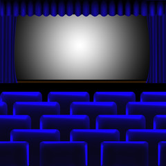 Fototapeta premium theatre-cinema background