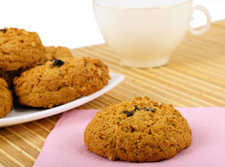 Oatmeal Cookies And Tea