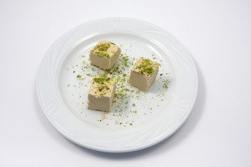 piatto con tre dolcetti