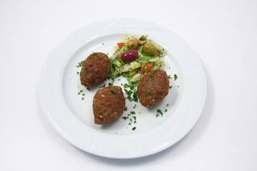 polpette e olive nella cucina araba