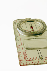 Naklejka premium isolated compass