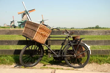 Fototapete Rund Historisches Fahrrad © Blende13