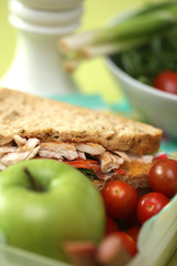 Roast Chicken and Chorizo Sandwich