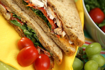 Roast Chicken and Chorizo Sandwich